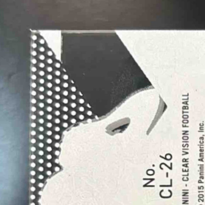 2015 Panini Clear Vision Mike Evans Clarity #CL-26 Tampa Bay Buccaneers