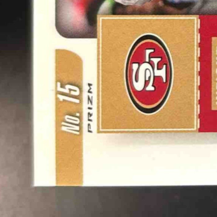 2018 Panini Contenders Optic Marquise Goodwin Blue /99 #15 San Francisco 49ers
