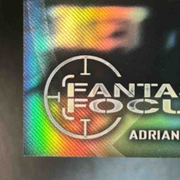 2014 Topps Chrome Adrian Peterson Fantasy Focus #FF-AP Minnesota Vikings