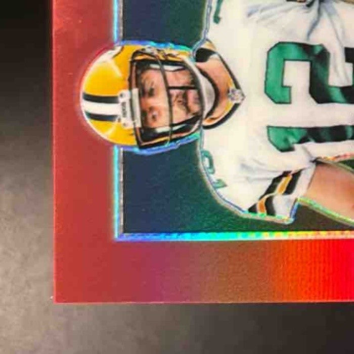 2018 Contenders Optic Aaron Rodgers Red /199 #59 Season Ticket Green Bay Packers