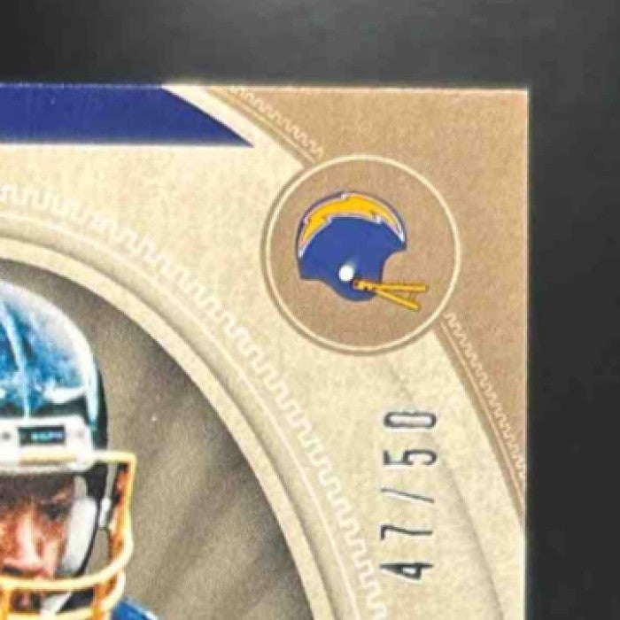 2019 Panini Legacy Kellen Winslow Blue 47/50 #125 San Diego Chargers