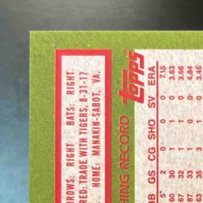 2020 Topps Justin Verlander 1985 Chrome Silver Pack Purple /75 Houston Astros