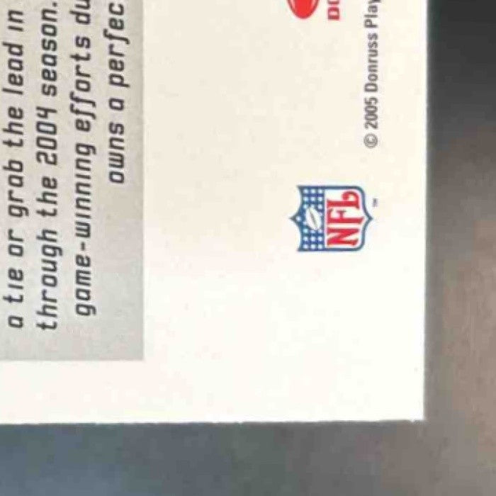 2005 Donruss Zenith Tom Brady #57 New England Patriots