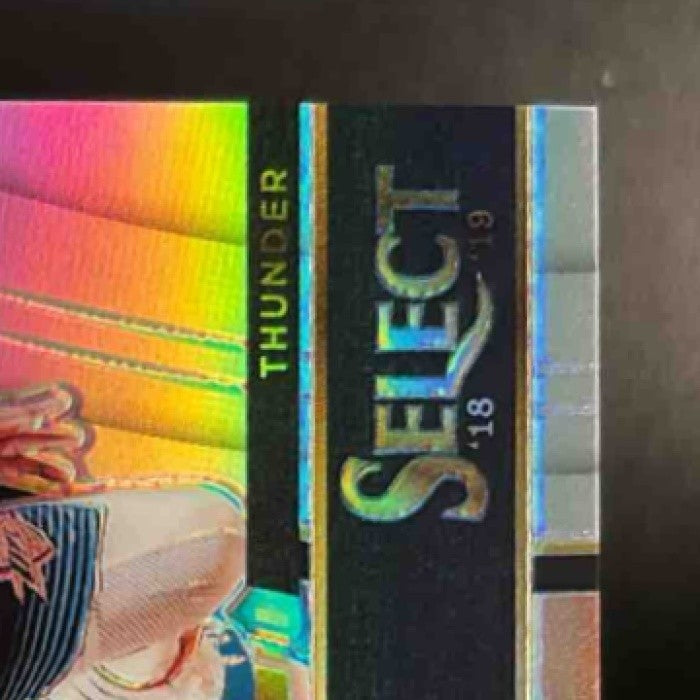 2018-19 Panini Select Paul George Slash and Dash Silver /99 #28 Thunder