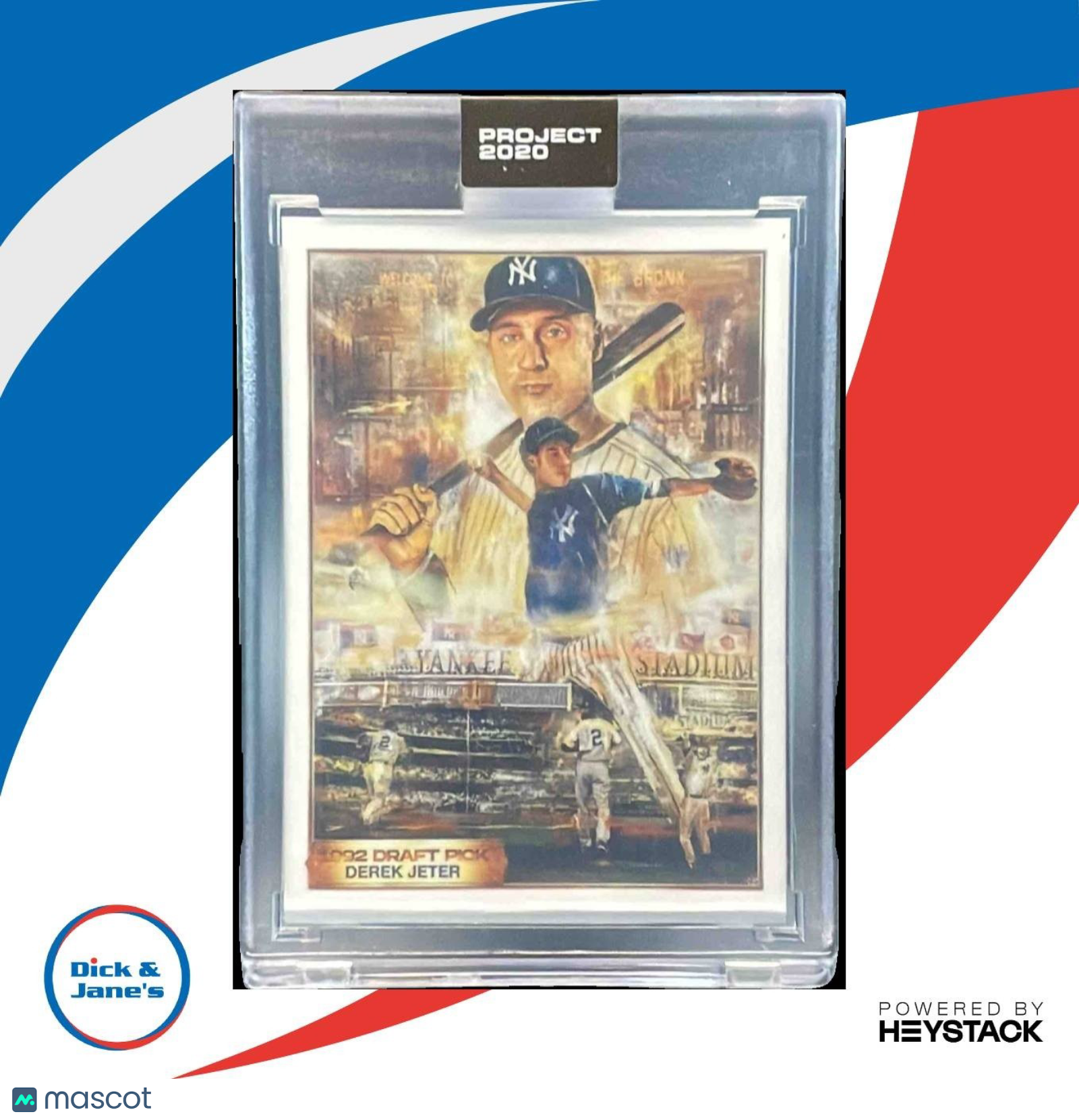 2020 Topps Project Derek Jeter #82 New York Yankees