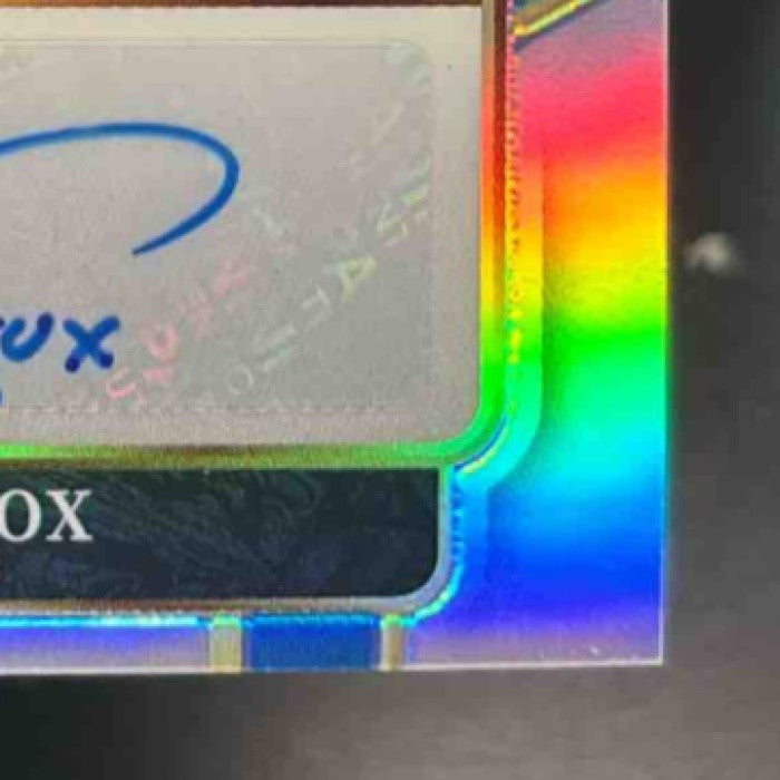 2025 Panini Select Jack Fox Signatures Refractor #SIP-JFX Auto Detroit Lions