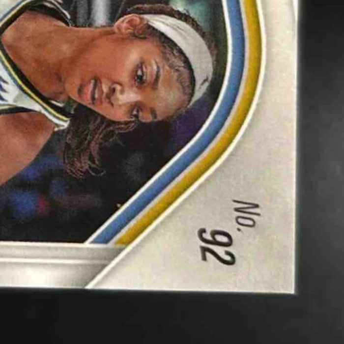 2025 Panini WNBA Prizm Angel Reese Red Pulsar Prizms 215/299 #92 Chicago Sky