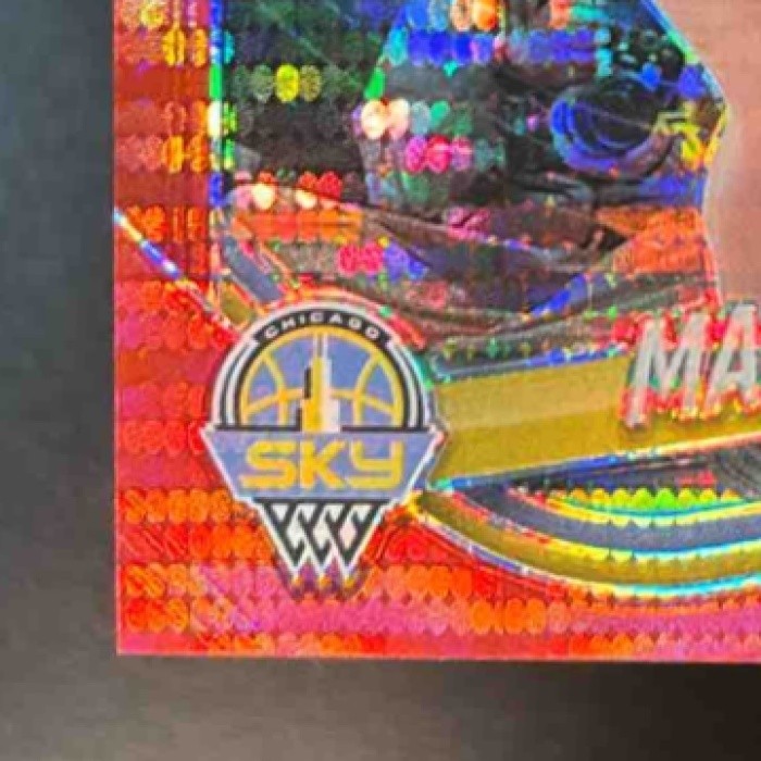 2025 Panini WNBA Prizm Maddy Westbeld Red Pulsar Prizms RC /299 #138 Chicago Sky