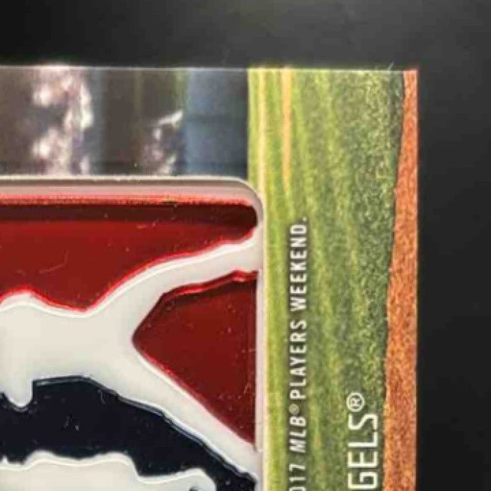 2018 Topps Mike Trout Players Weekend Patch #PWP-MT Los Angeles Angels