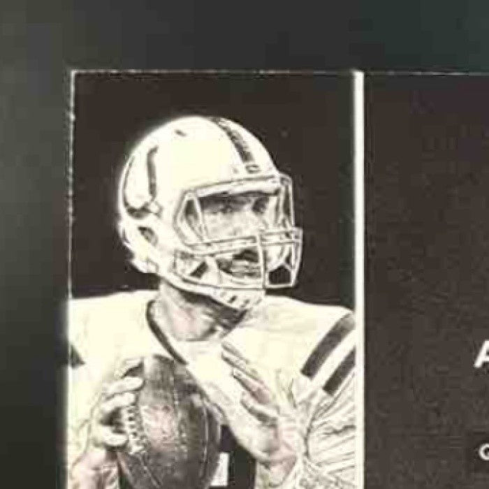 2015 Panini Black Gold Andrew Luck J.J. Watt MA Duel Symbols /149 NFL LOGO