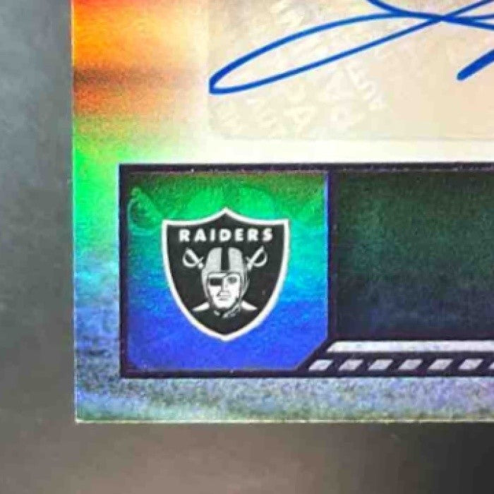 2016 Panini Prestige Latavius Murray Signatures Purple /100 Auto Oakland Raiders