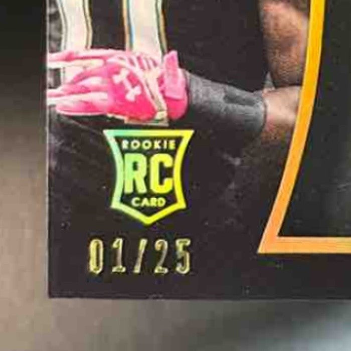 2014 Panini Black Gold Marqise Lee NFL Seal Of Approval Silver /25 RC Jaguars