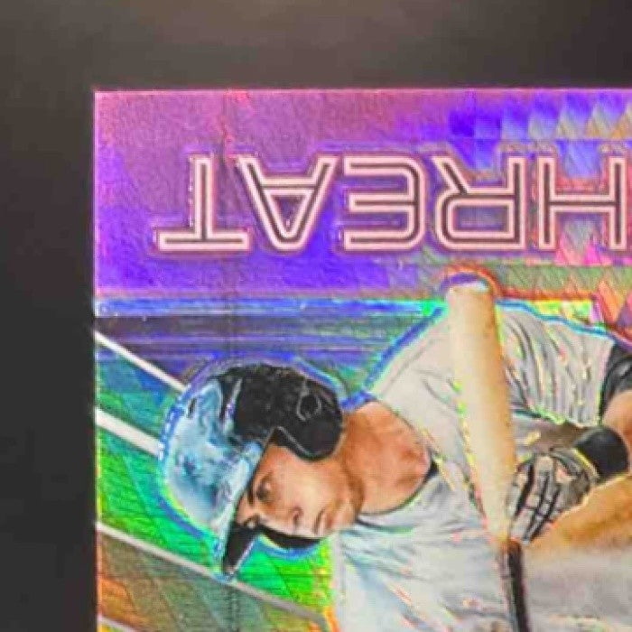 2018 Panini Chronicles Dustin Fowler Triple Threat Materials Neon Pink /49 RC