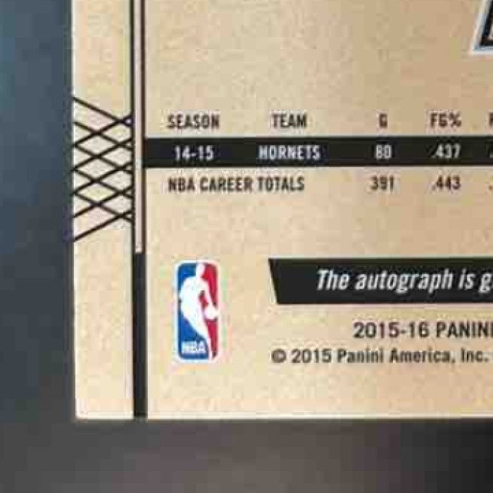 2015-16 Panini Gold Standard Gerald Henderson Scripts /99 Auto Trail Blazers