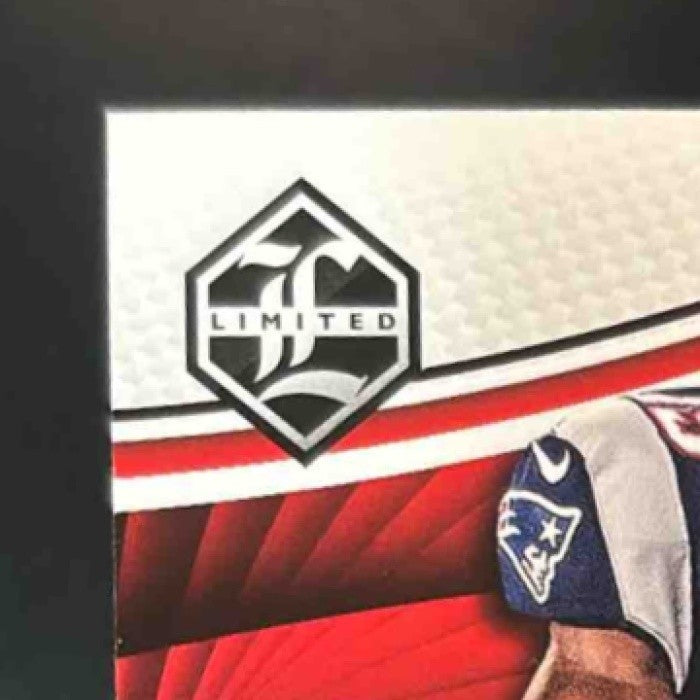 2016 Panini Limited Malcolm Mitchell Ruby /10 #194 RC Auto New England Patriots