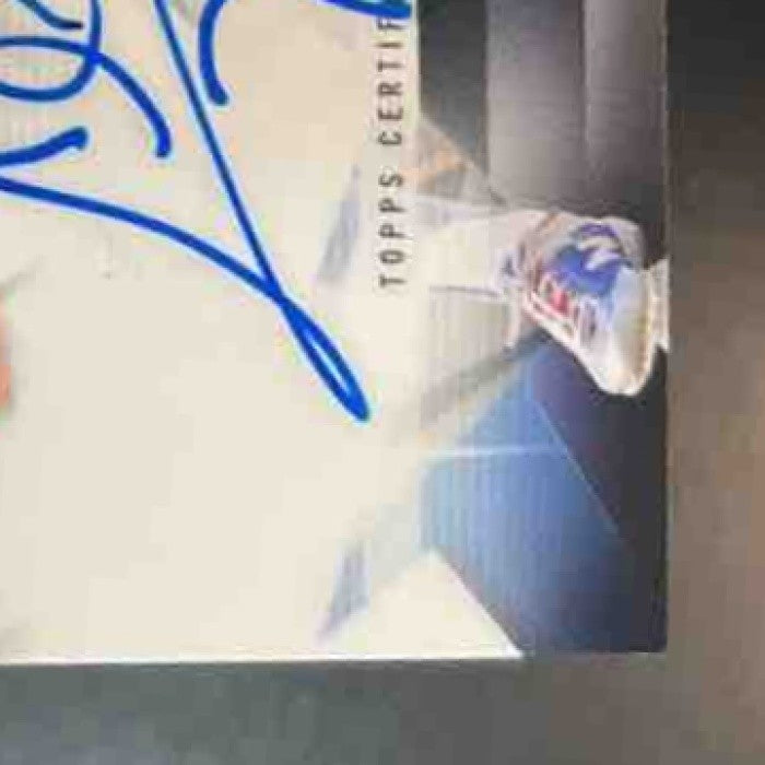 2018 Topps Finest Chris Taylor Auto #FA-CT Los Angeles Dodgers