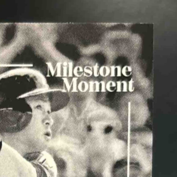 2022 Topps Black & White Ichiro Suzuki Milestone Moments #MM-10 Miami Marlins