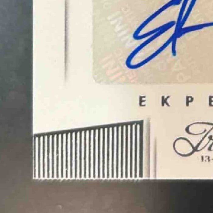 2013-14 Panini Timeless Treasures Ekpe Udoh Validating Marks #22 Auto Bucks
