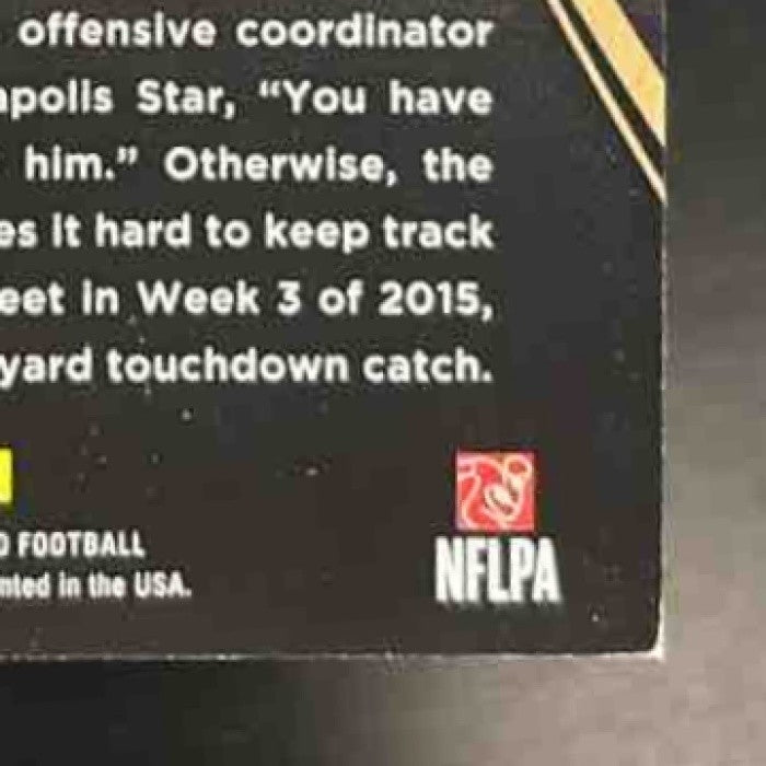 2015 Panini Black Gold Phillip Dorsett NFL Seal of Approval /49 RC Colts