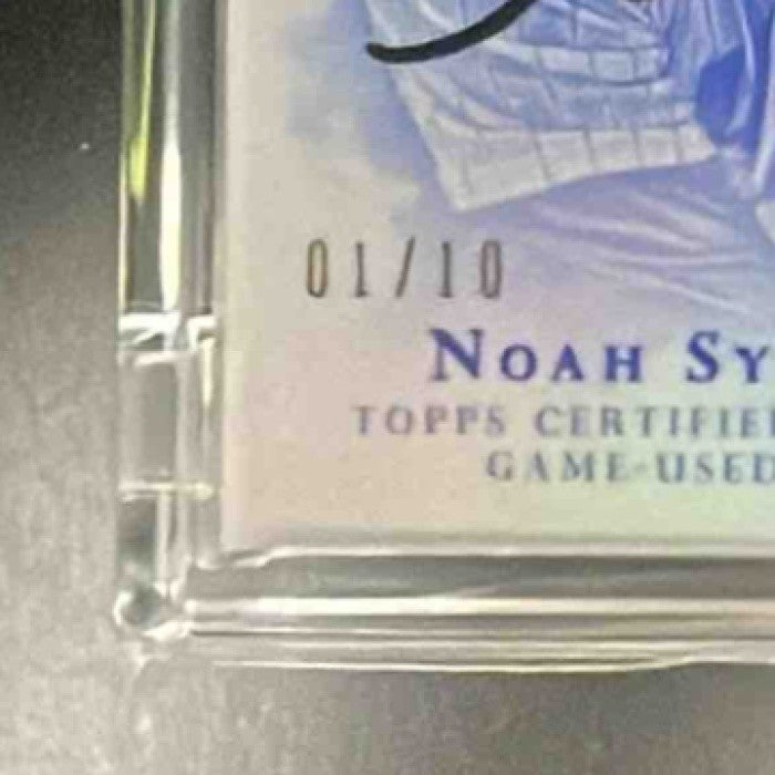 2015 Topps Dynasty Noah Syndergaard Auto Patches 1/10 #AP-NS2 RC New York Mets