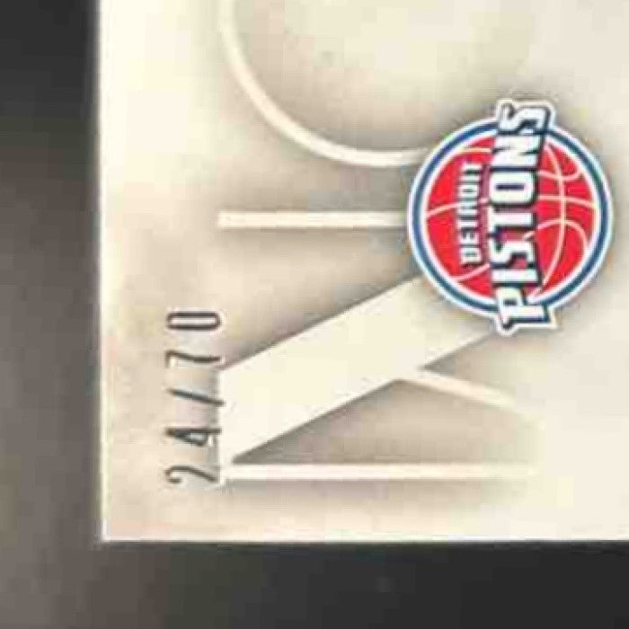 2014-15 Panini Noir Andre Drummond /70 #105 Detroit Pistons