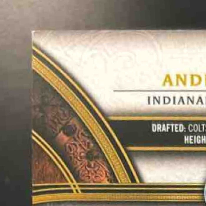 2015 Topps Triple Threads Andrew Luck Emerald 10/199 #6 Indianapolis Colts