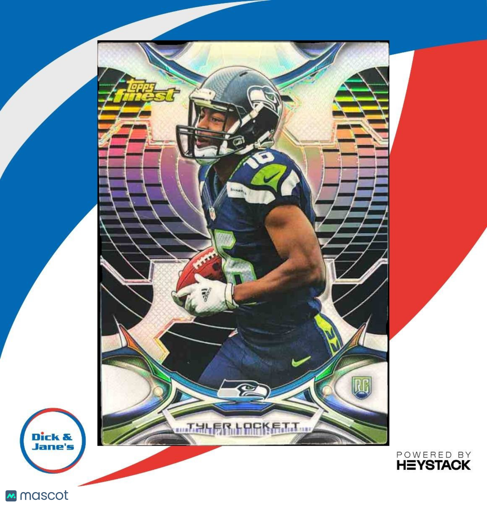 2015 Topps Finest Tyler Lockett #7 RC Seattle Seahawks