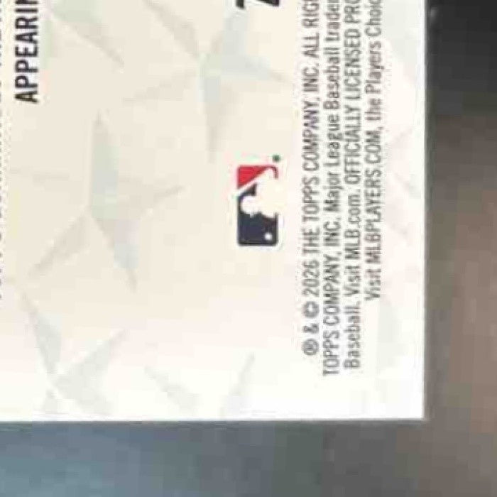 2026 Topps Luis Morales Baseball Stars Auto #BSA-LMO RC Athletics