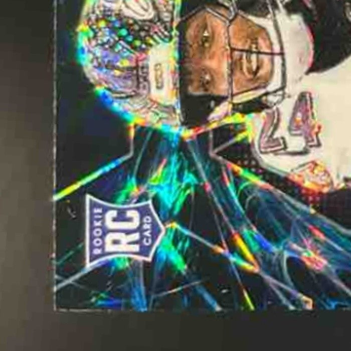 2025 Panini Mosaic Malaki Starks Rookies Genesis Prizm #347 RC Baltimore Ravens
