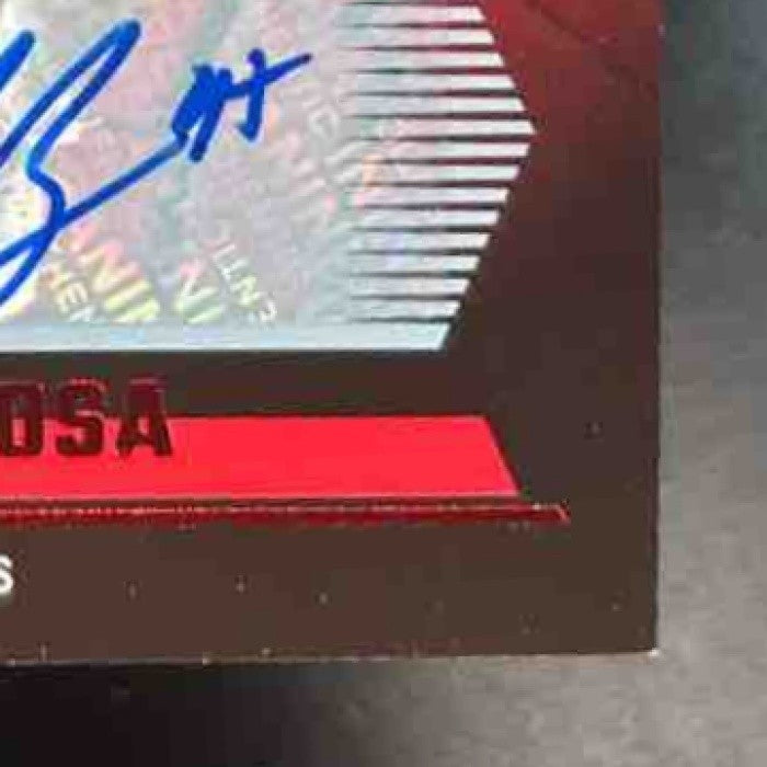 2022 Panini Zenith Nick Bosa Auto Red Zone #98 San Francisco 49ers