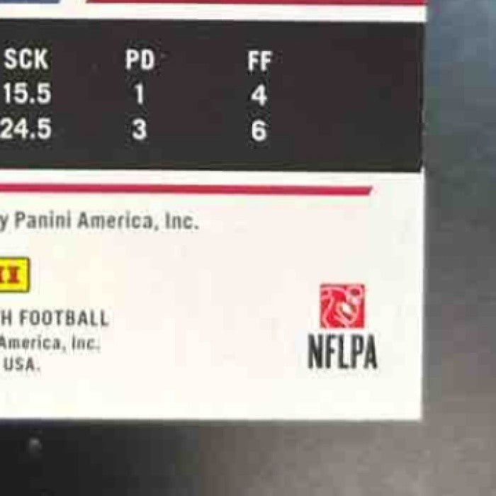 2022 Panini Zenith Nick Bosa Auto Red Zone #98 San Francisco 49ers