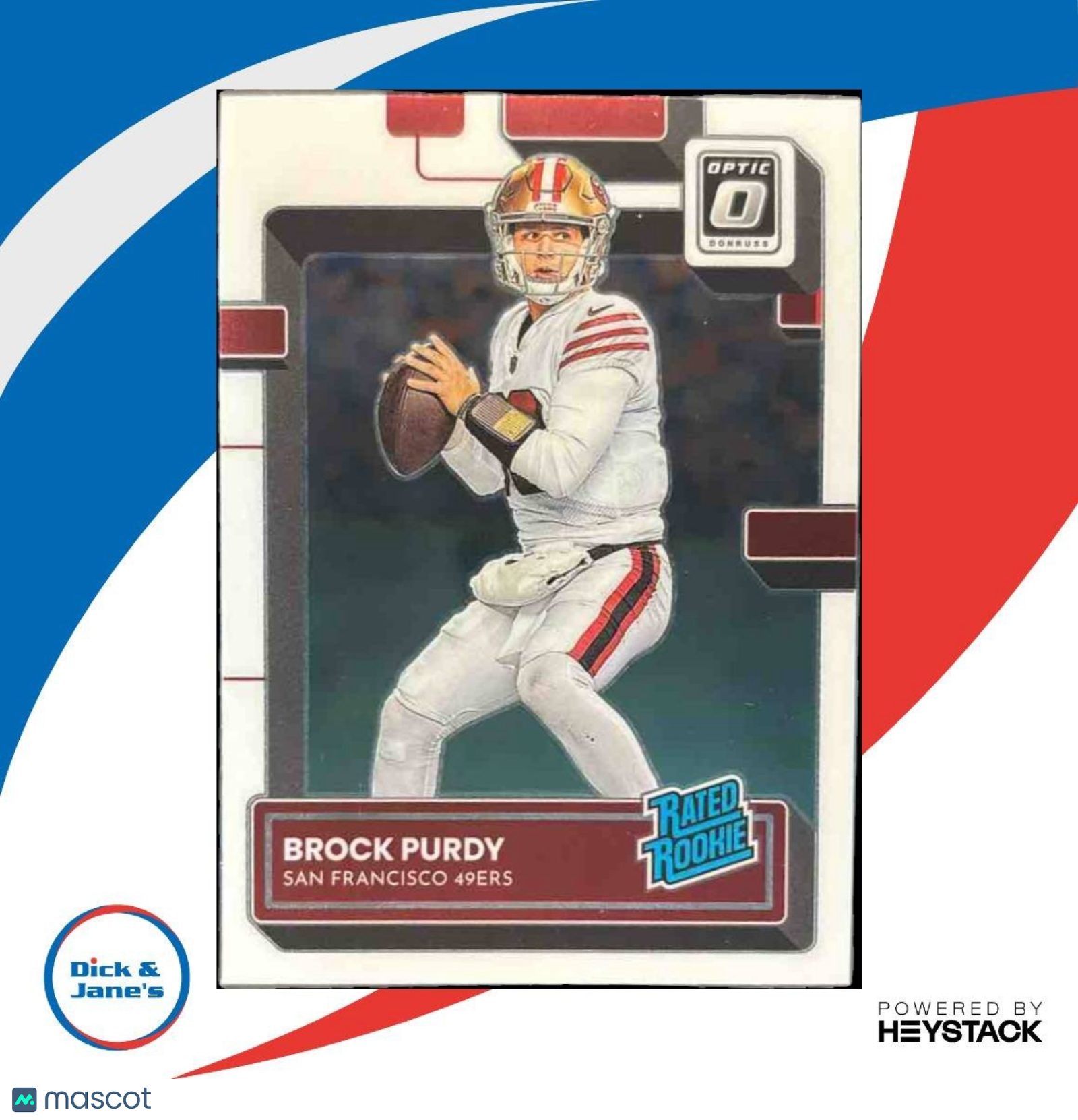 2022 Donruss Optic Brock Purdy #277 RC San Francisco 49ers