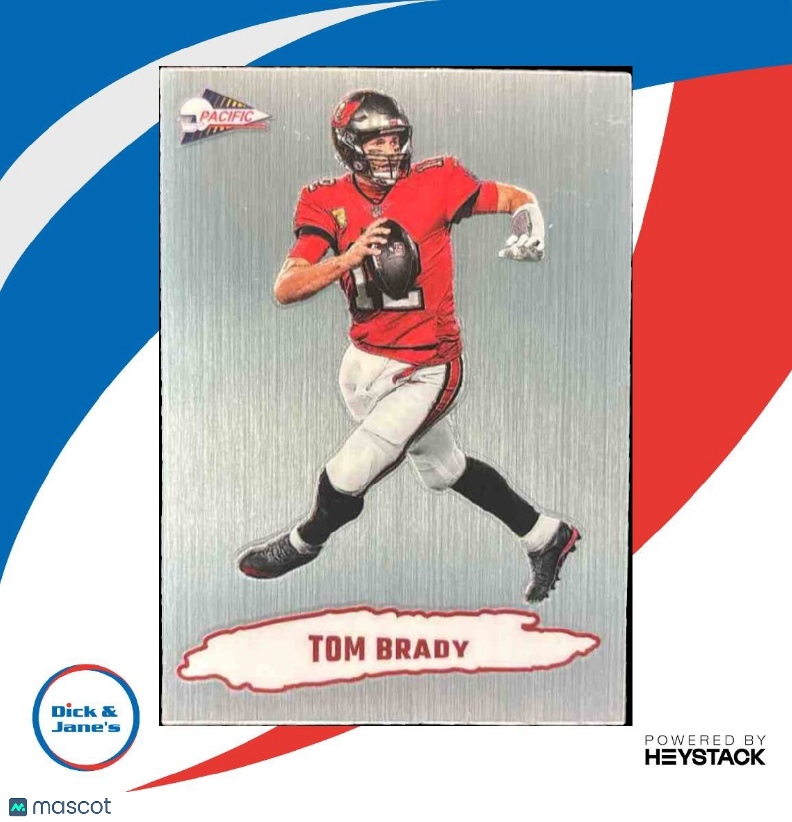 2022 Panini Zenith Tom Brady 1992 Pacific #PAC-8 Tampa Bay Buccaneers