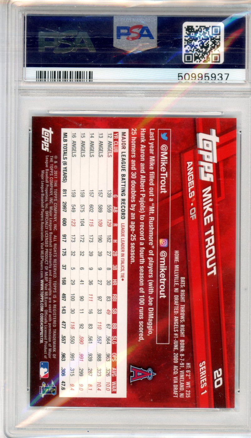 2017 Topps Mike Trout