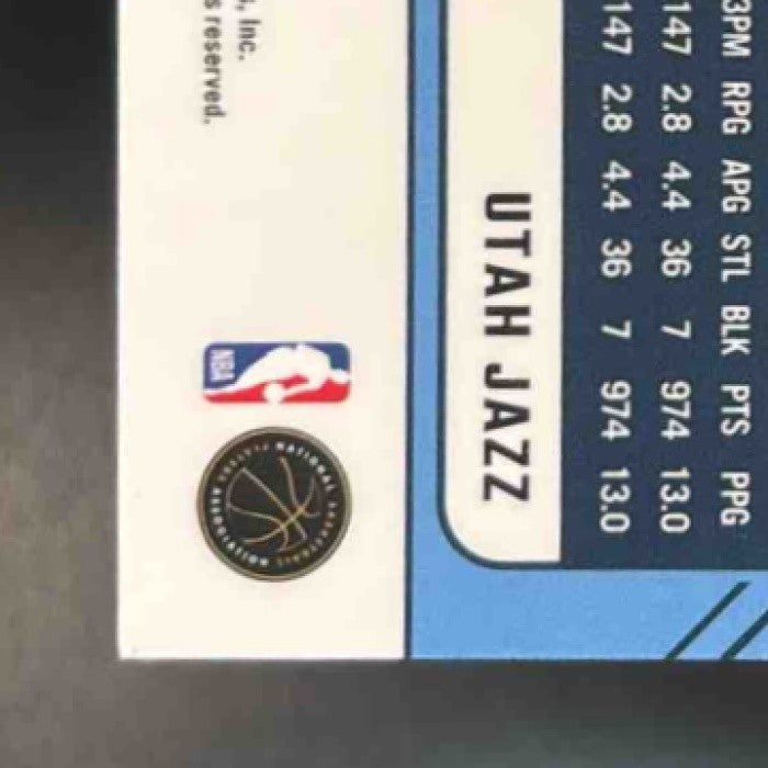 2024-25 Panini Donruss Optic Keyonte George Orange Shock /225 #174 Utah Jazz
