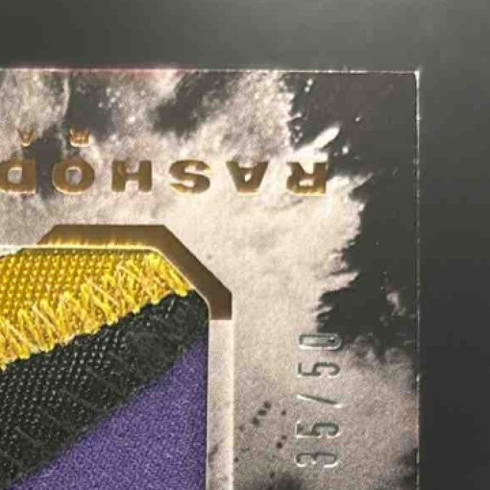 2021 Panini Black Rashod Bateman Rookie Influx Patch /50 RC Baltimore Ravens