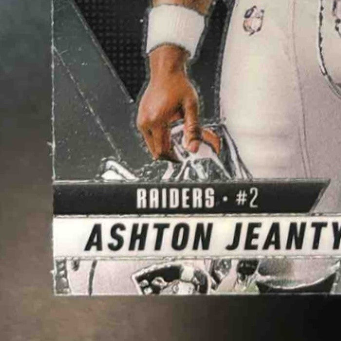 2025 Panini Mosaic Ashton Jeanty Rookie Variation #287 RC Las Vegas Raiders