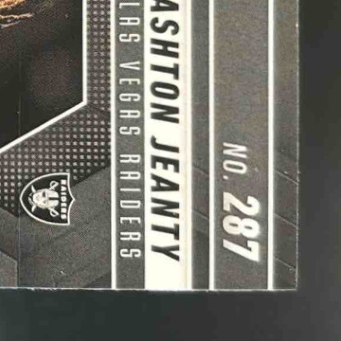 2025 Panini Mosaic Ashton Jeanty Rookie Variation #287 RC Las Vegas Raiders
