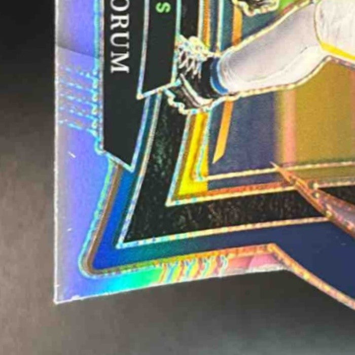 2024 Panini Select Blake Corum Concourse Silver Prizm #9 RC Los Angeles Rams