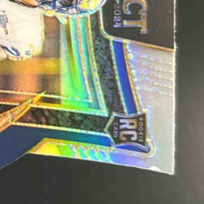 2024 Panini Select Blake Corum Concourse Silver Prizm #9 RC Los Angeles Rams