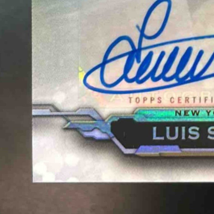 2019 Topps Triple Threads Luis Severino Auto Jumbo Relics /99 MEM Yankees
