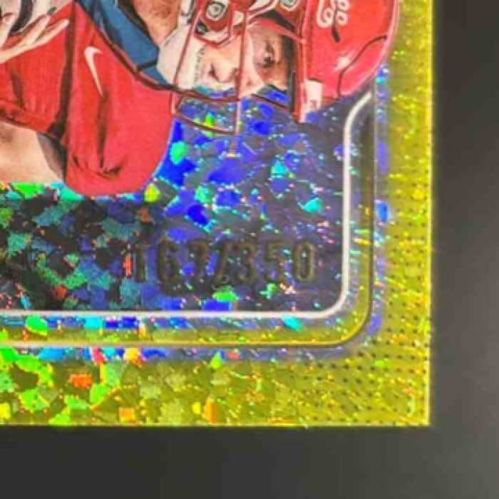 2025 Bowman Chrome University Ethan Vasko Yellow Mini-Diamond /350 1st Prospect