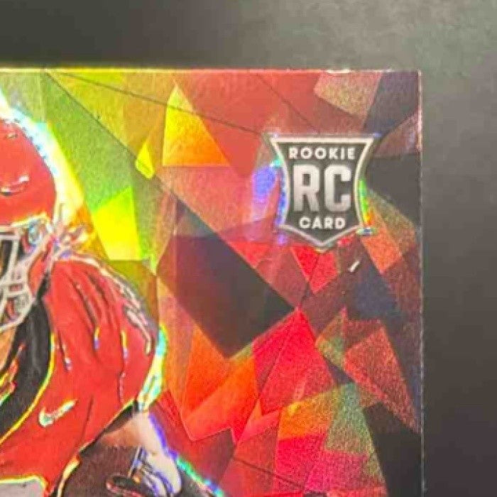 2024 Panini Prizm Collegiate Brock Bowers Fearless Red Ice RC Georgia Bulldogs