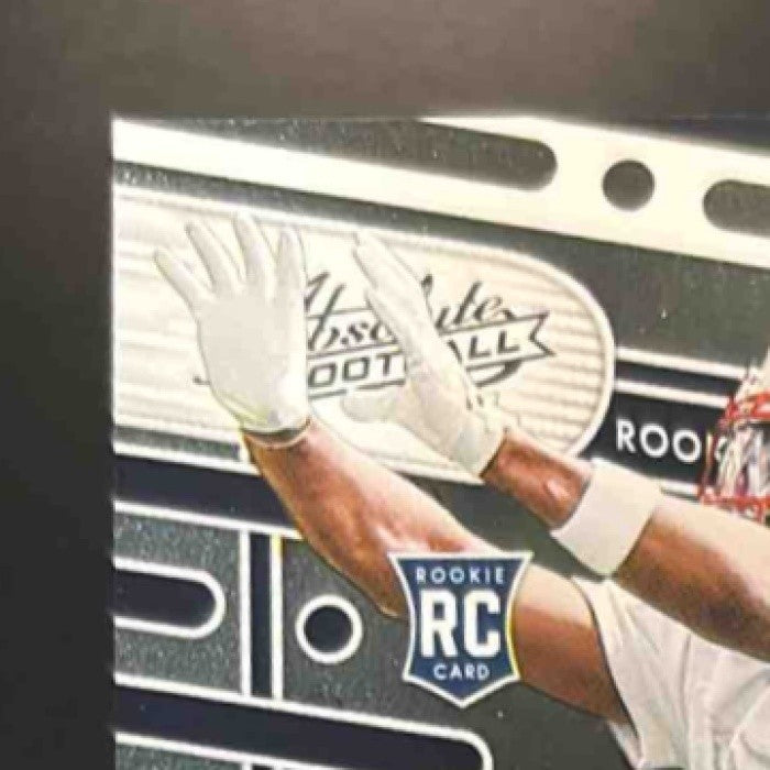 2024 Panini Absolute Javon Baker Signature #180 RC Auto New England Patriots