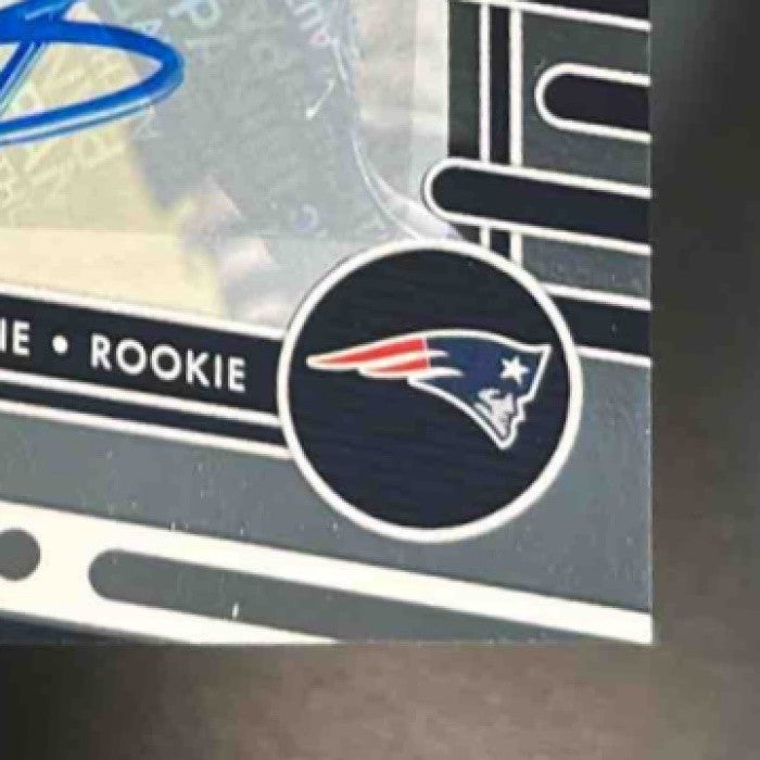 2024 Panini Absolute Javon Baker Signature #180 RC Auto New England Patriots