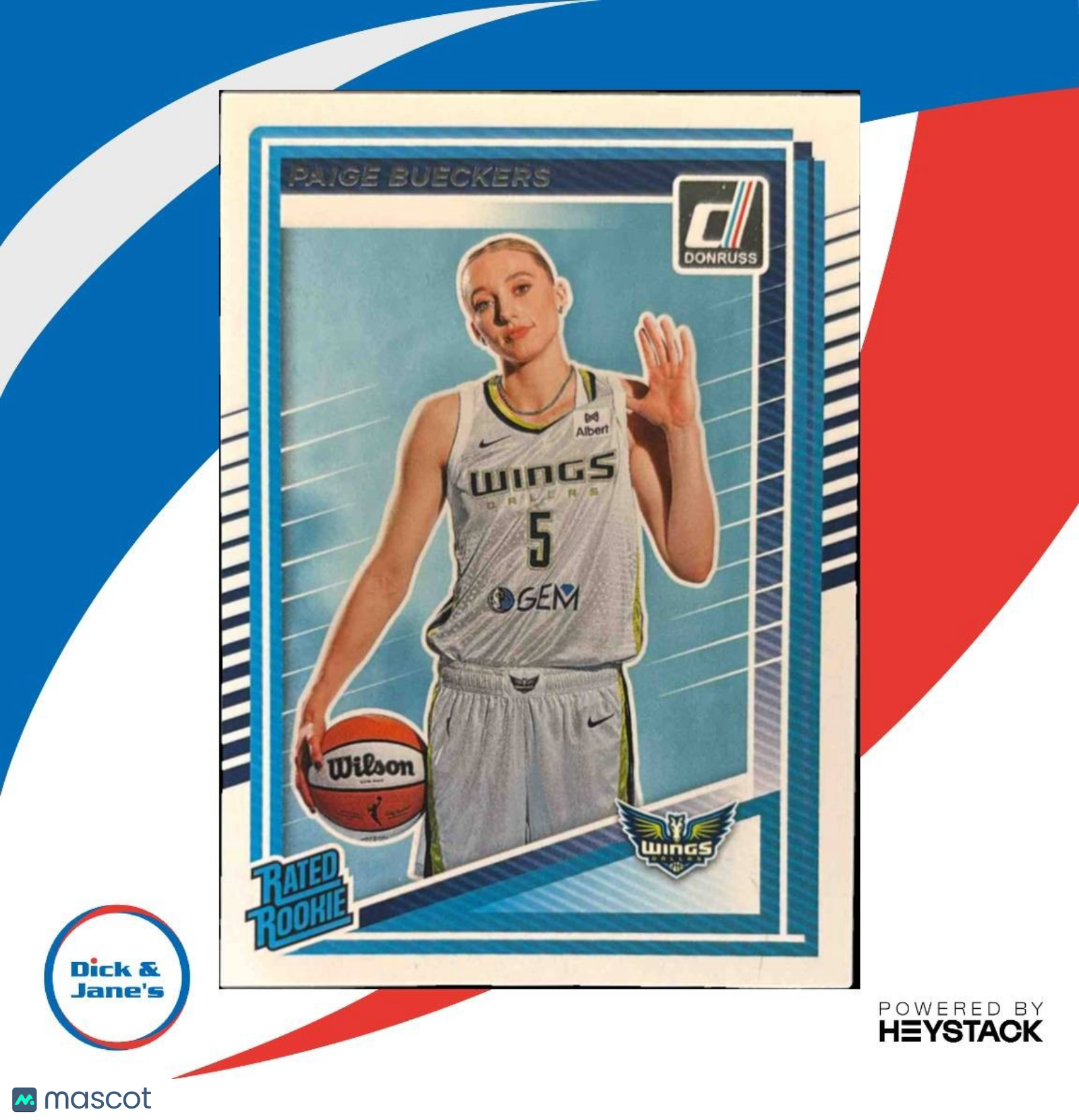 2025 Panini Donruss WNBA Paige Bueckers Rated Rookie #86 RC Dallas Wings