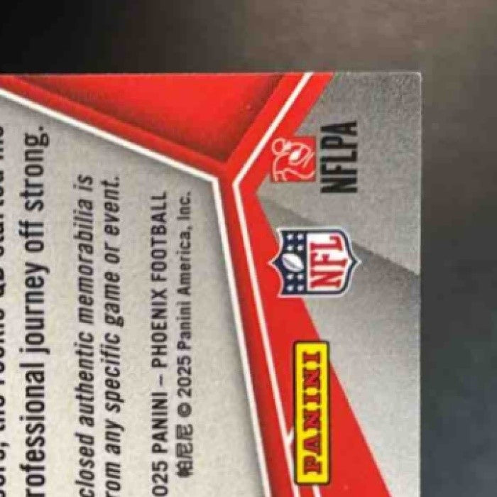 2025 Panini Phoenix Shedeur Sanders Rookie Phenom Jersey /299 #32 MEM RC Browns