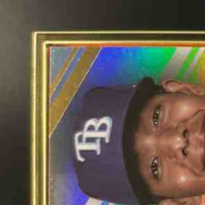 2021 Topps Gold Label Luis Patino Framed Auto RC Tampa Bay Rays