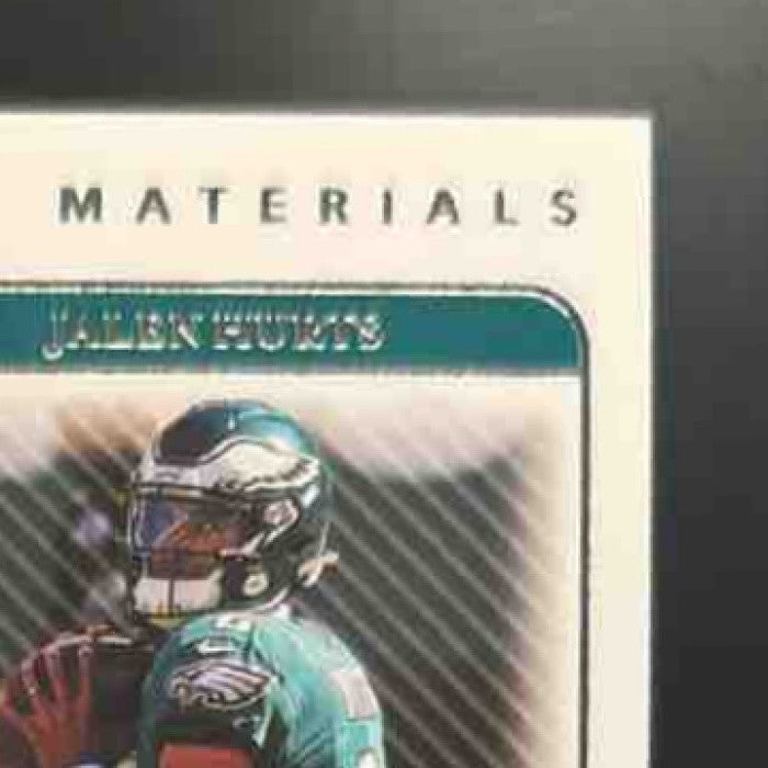 2020 National Treasures Jalen Hurts Reagor Miles Sanders Tri Patch /99