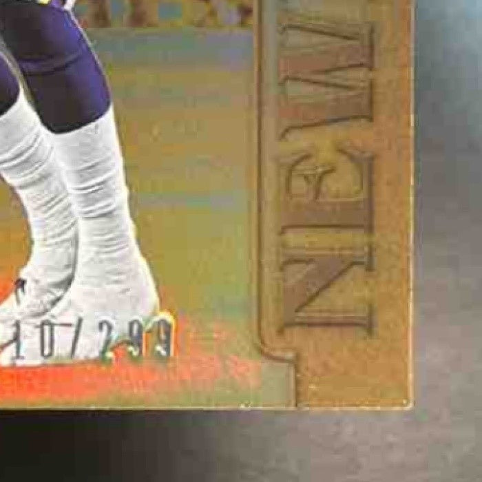 2021 Gold Standard Kellen Mond Newly Minted Patch /299 MEM RC Minnesota Vikings